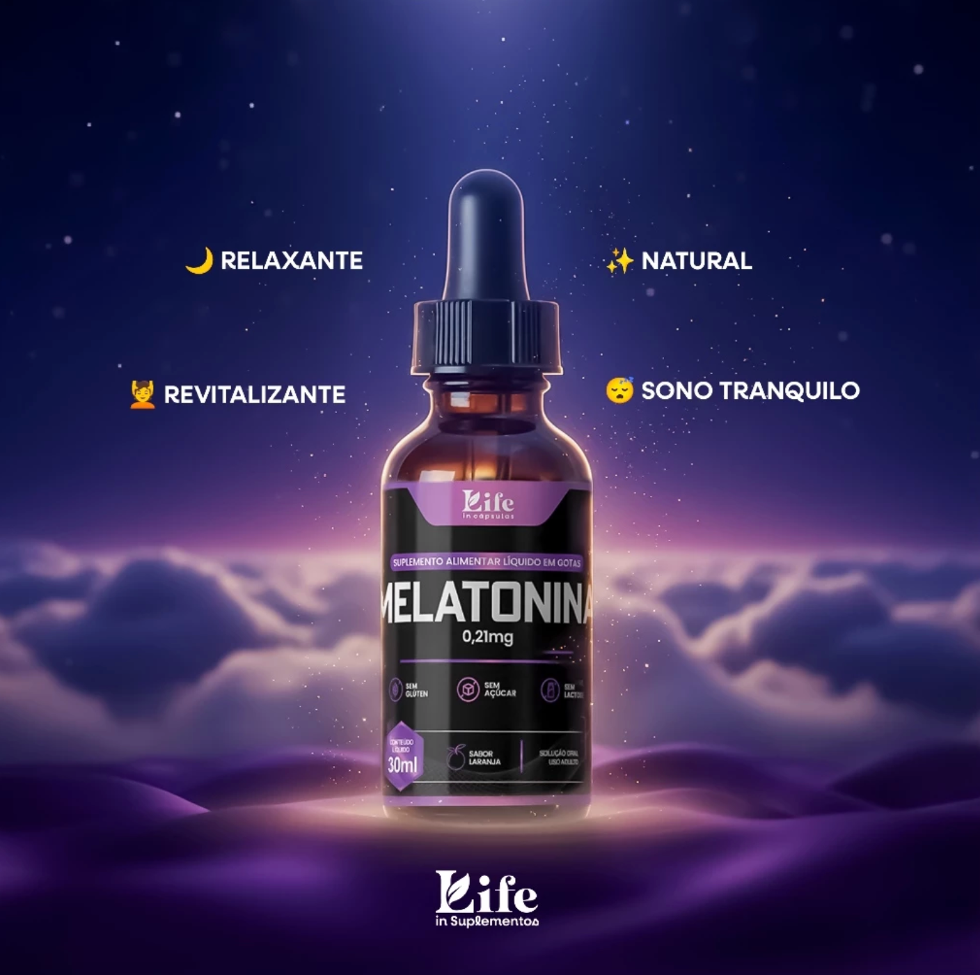 Gotas [Regule seu sono] Rápida Absorção